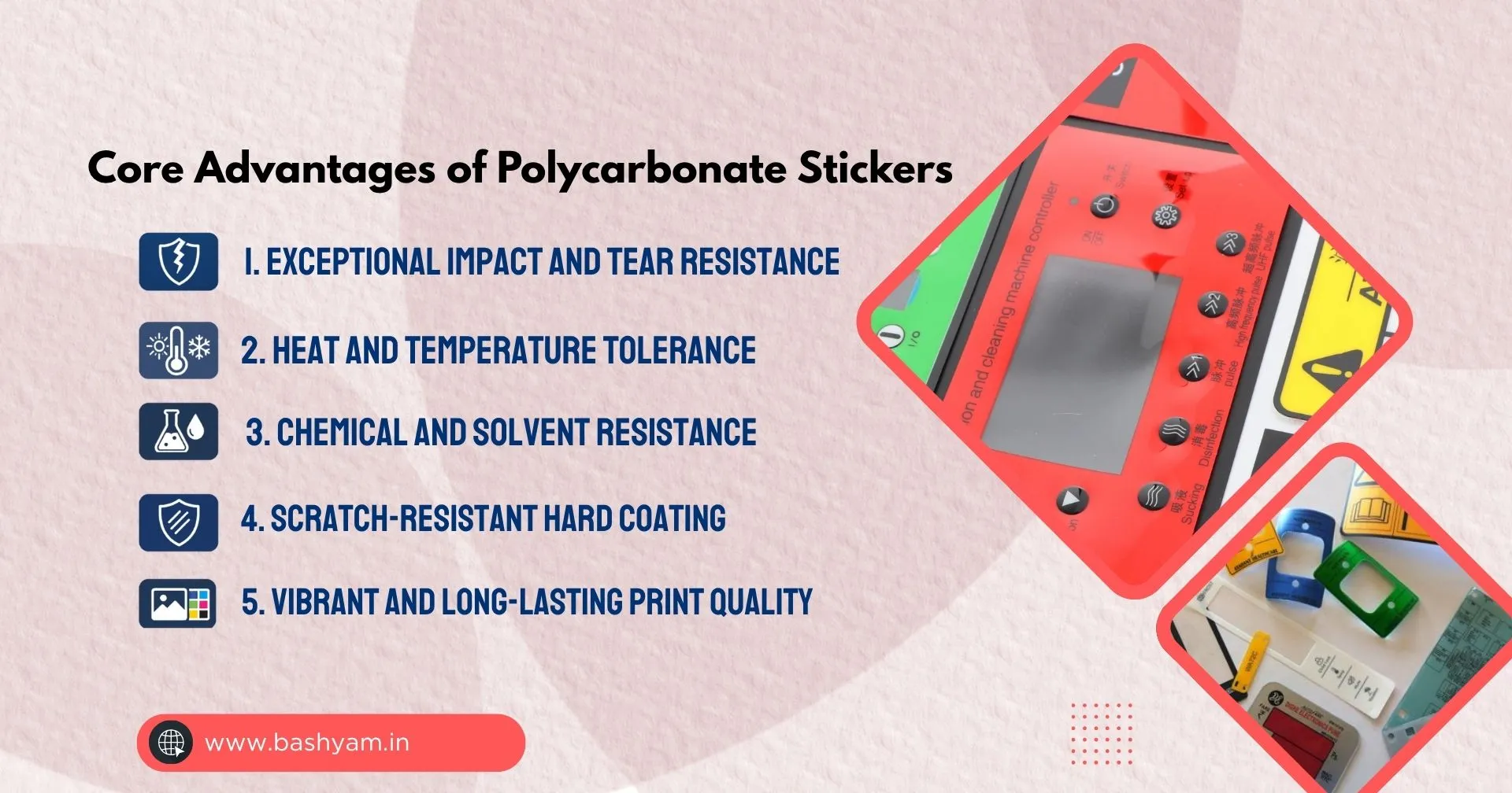 Core Advantage of Polycarbonate Sticker